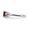 Emerald Cut Gemstone & Diamond Rings