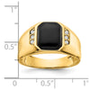 Men's Onyx & Diamond Rings