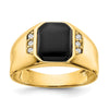 Men's Onyx & Diamond Rings