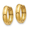 10k Polished Hinged Hoop Earrings