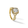 Tiara Collection Polished CZ Rings