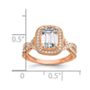 Tiara Collection Polished CZ Rings