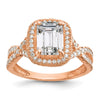 Tiara Collection Polished CZ Rings