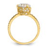 Tiara Collection Polished CZ Rings