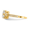 Tiara Collection Polished CZ Rings