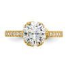 Tiara Collection Polished CZ Rings
