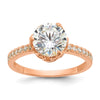 Tiara Collection Polished CZ Rings