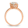 Tiara Collection Polished CZ Rings
