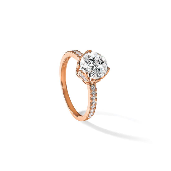 Tiara Collection Polished CZ Rings