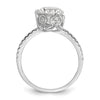Tiara Collection Polished CZ Rings