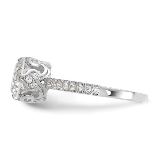 Tiara Collection Polished CZ Rings