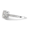 Tiara Collection Polished CZ Rings