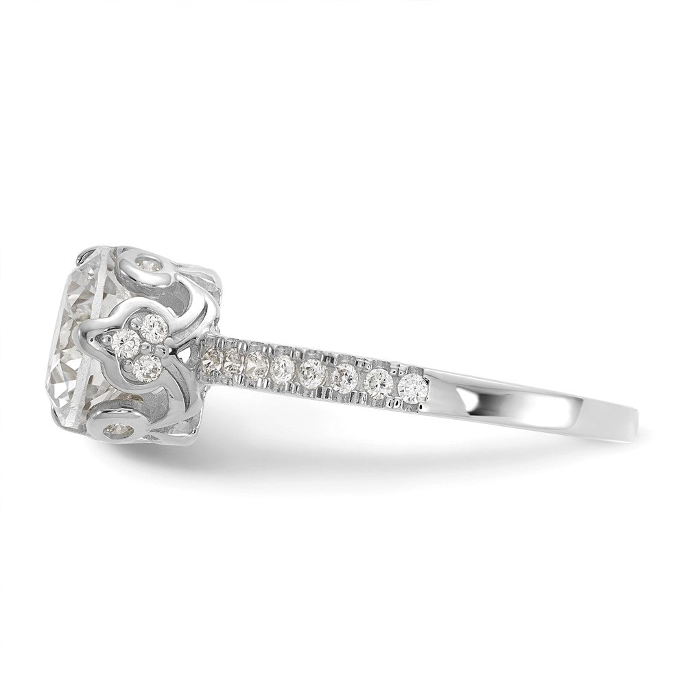 Tiara Collection Polished CZ Rings