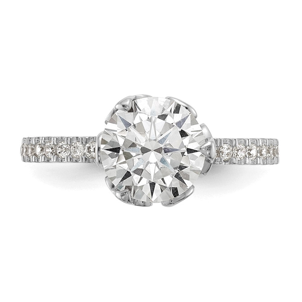 Tiara Collection Polished CZ Rings