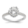 Tiara Collection Polished CZ Rings