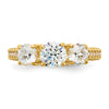 Tiara Collection Polished CZ Rings