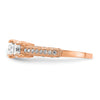 Tiara Collection Polished CZ Rings