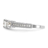 Tiara Collection Polished CZ Rings