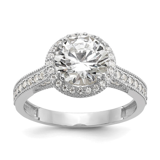 Tiara Collection Polished CZ Rings