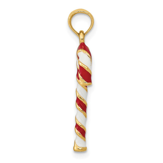 Gold Polished Christmas Pendants