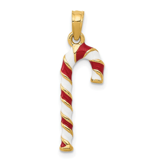 Gold Polished Christmas Pendants