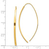 10k Dangle Threader Earrings