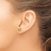Gold Love Knot Post Earrings