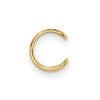 10k Polished Single Ear Cuff