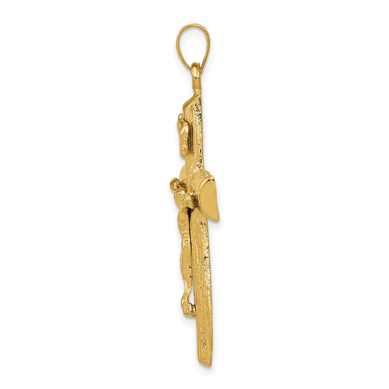 Gold Crucifix Pendant
