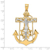Gold Mariner Crucifix Pendants