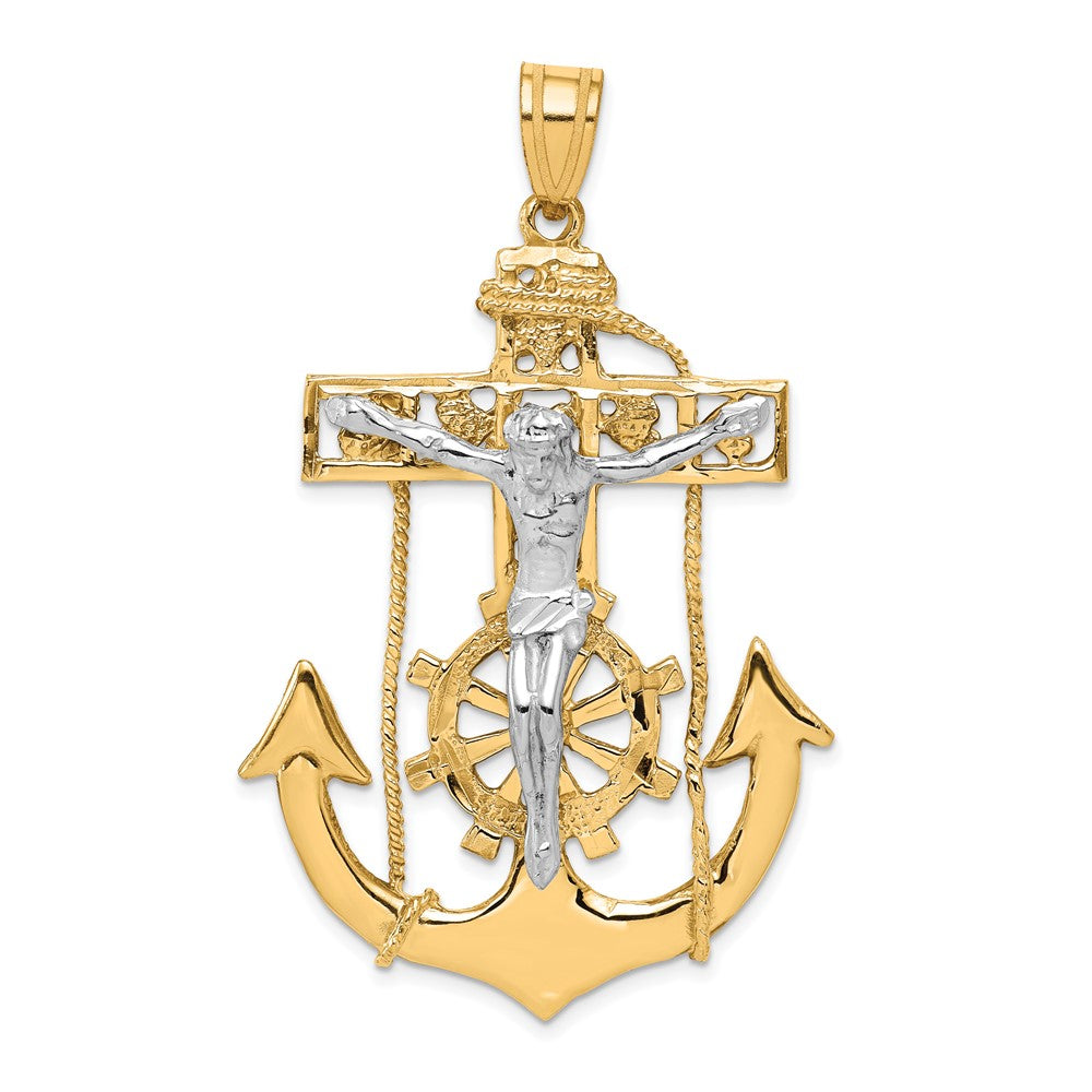 Gold Mariner Crucifix Pendants