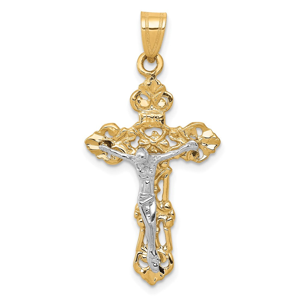 Gold INRI Crucifix Pendants