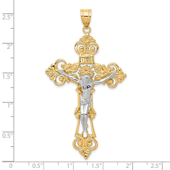 Gold INRI Crucifix Pendants
