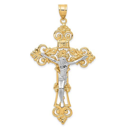 Gold INRI Crucifix Pendants