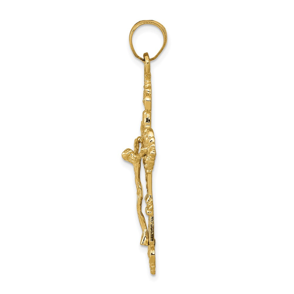 Gold INRI Crucifix Pendants