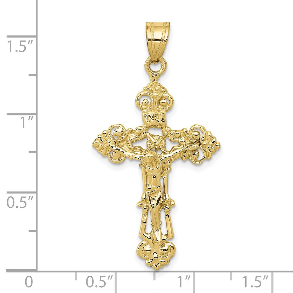 Gold INRI Crucifix Pendants