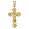 Gold INRI Crucifix Pendants