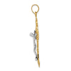 Gold INRI Crucifix Pendants