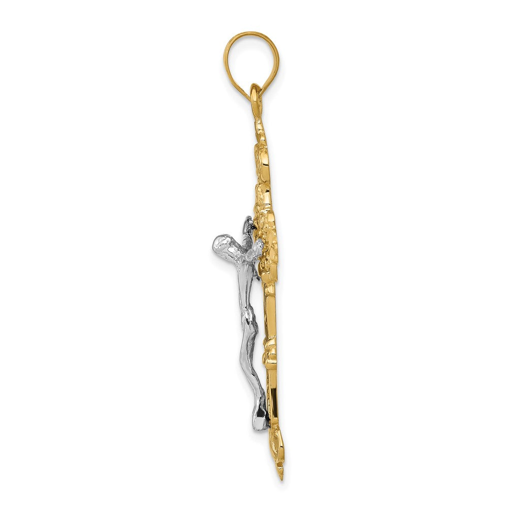 Gold INRI Crucifix Pendants
