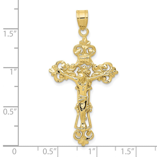Gold INRI Crucifix Pendants