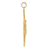 Gold INRI Crucifix Pendants