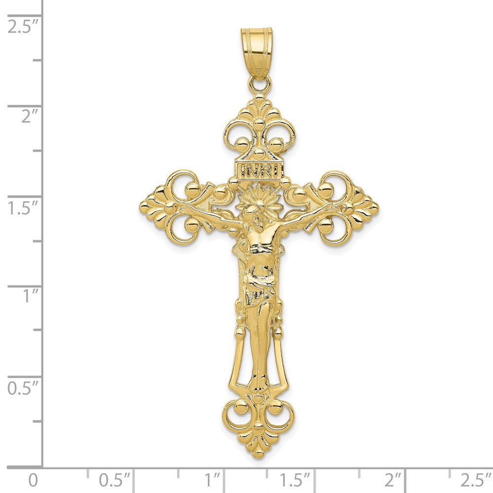 Gold INRI Crucifix Pendants