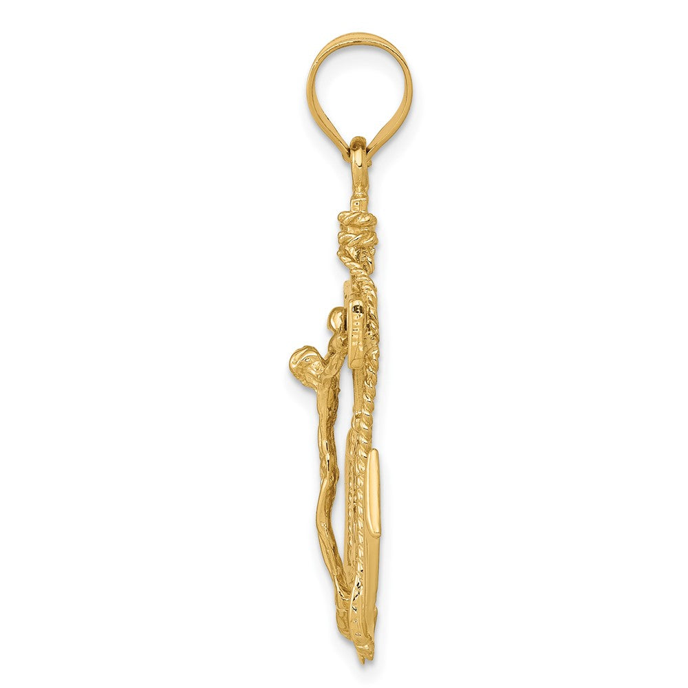 Gold Mariner Crucifix Pendants