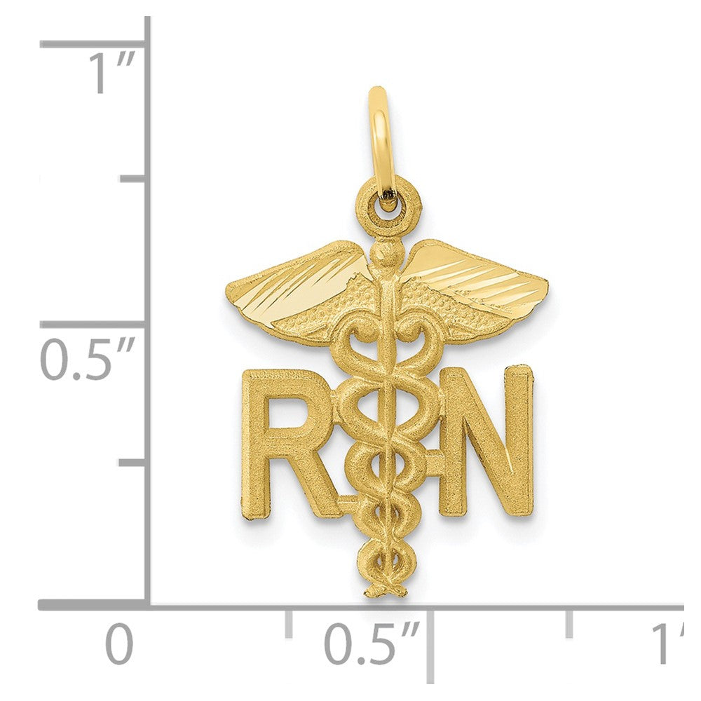 Gold Polished Medical Pendants