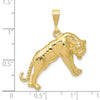 Gold Polished Jungle Animal Pendants