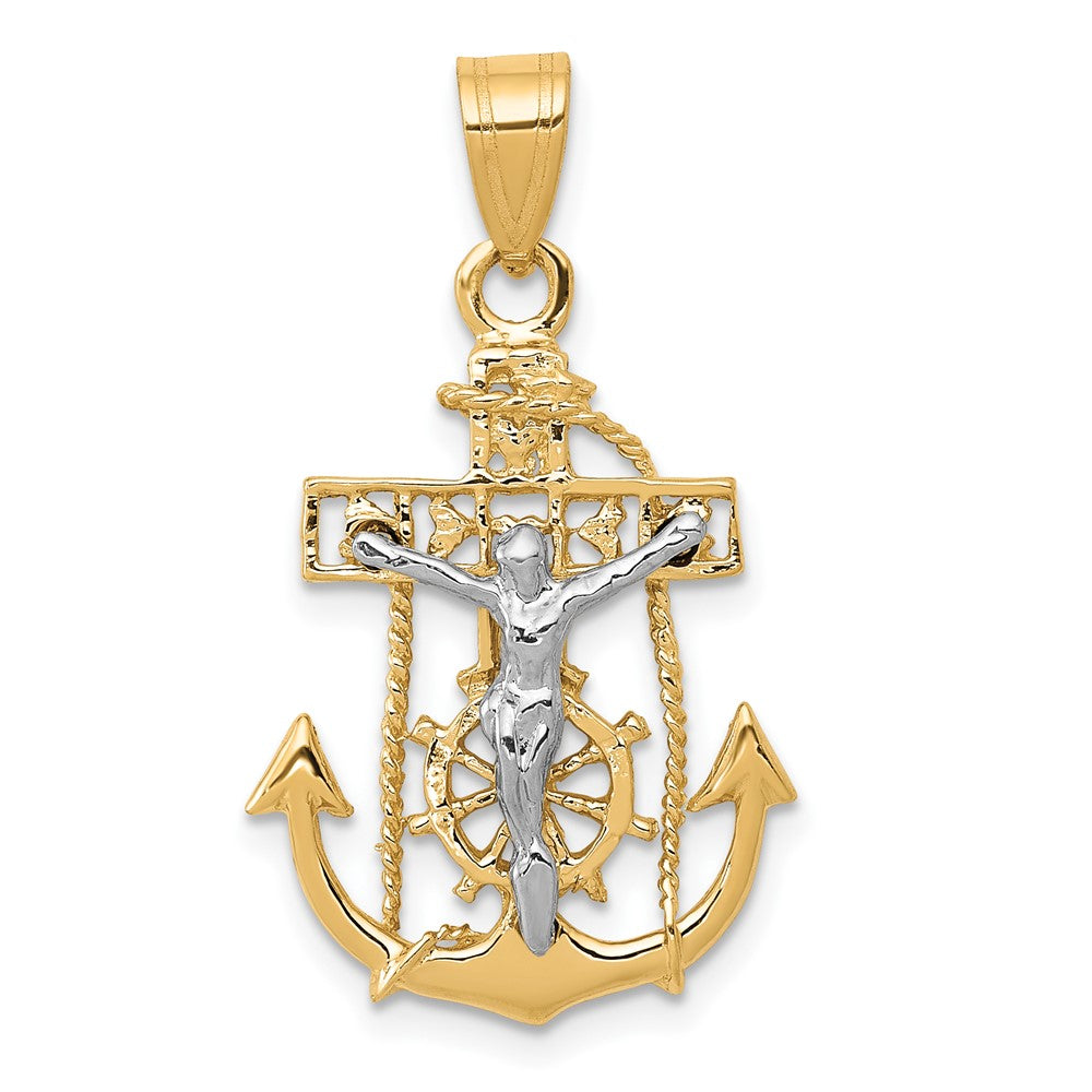 Gold Mariner Crucifix Pendants