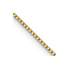 18K 16 inch .7mm Box with Lobster Clasp Chain