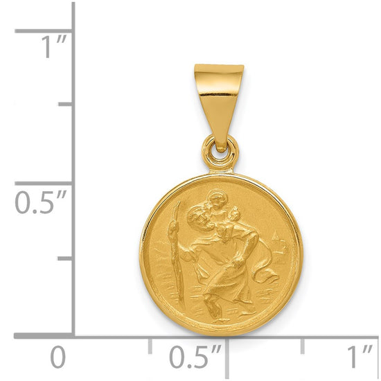 Gold St. Christopher Pendants