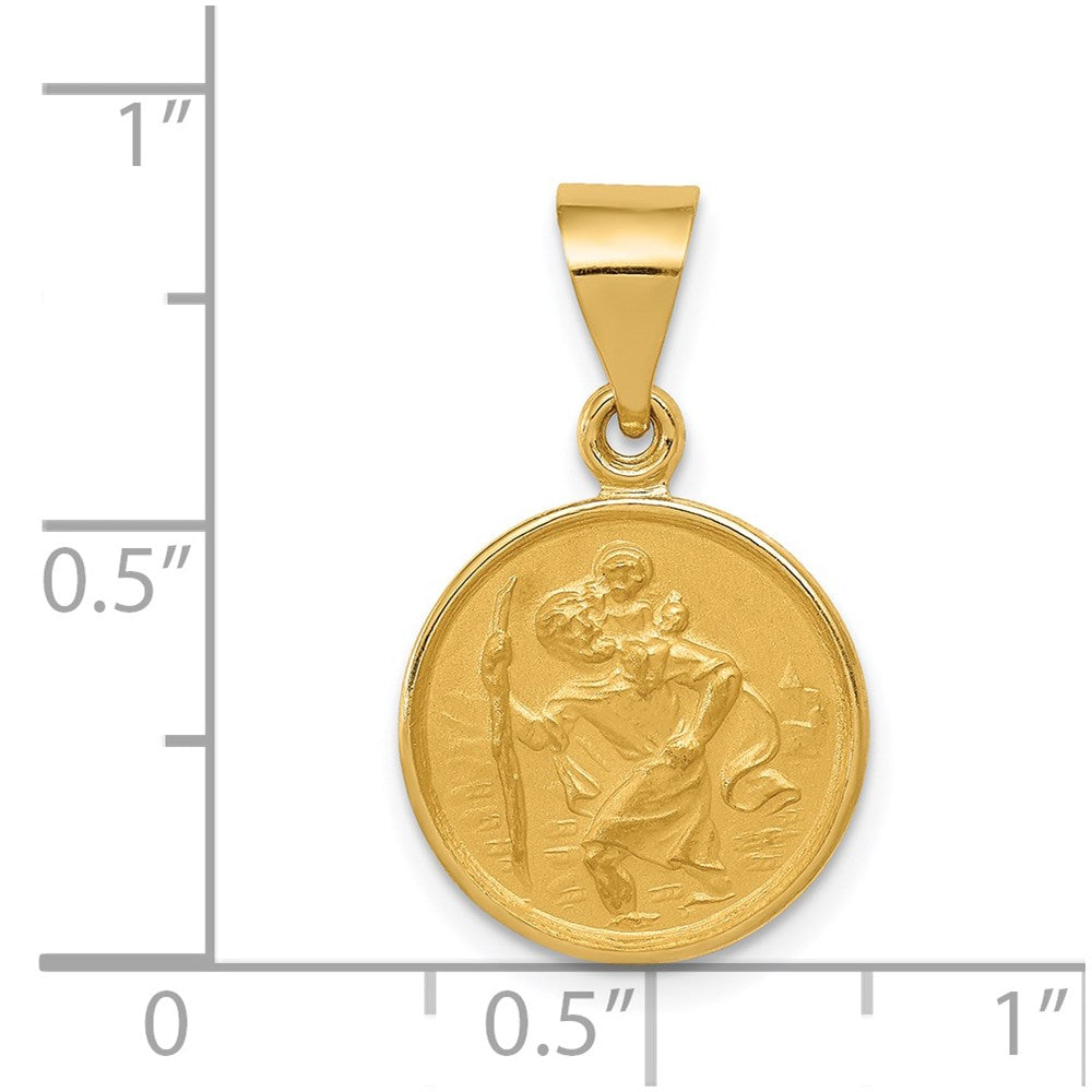 Gold St. Christopher Pendants