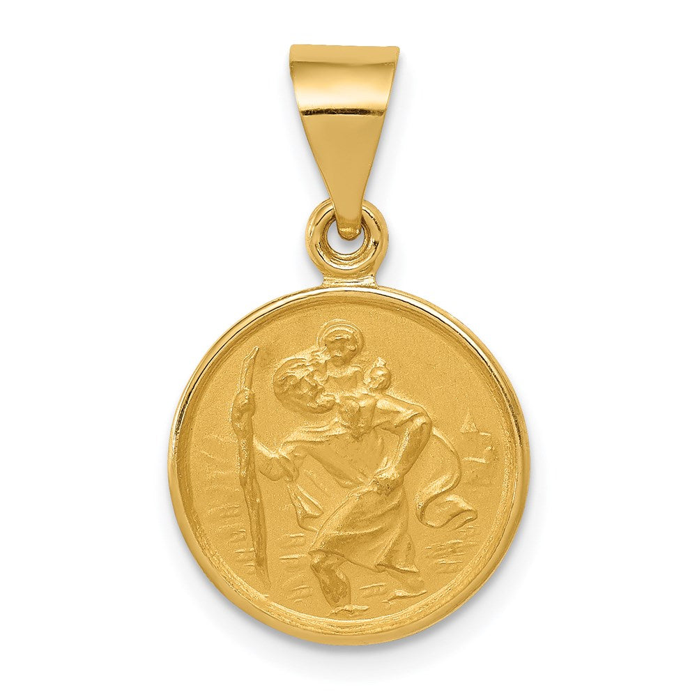 Gold St. Christopher Pendants